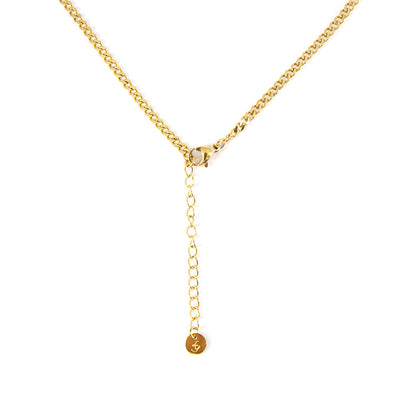 Rhia-large-link-short-chain-feature-womens-necklace-gold-heart-drop-pendant-detail-gold-necklace